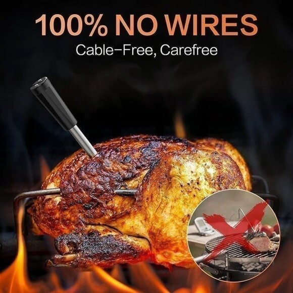Bluetooth BBQ Grilling & Cooking Thermometer‎ – Smart, Wireless, & Precise! - Picture 6 of 10